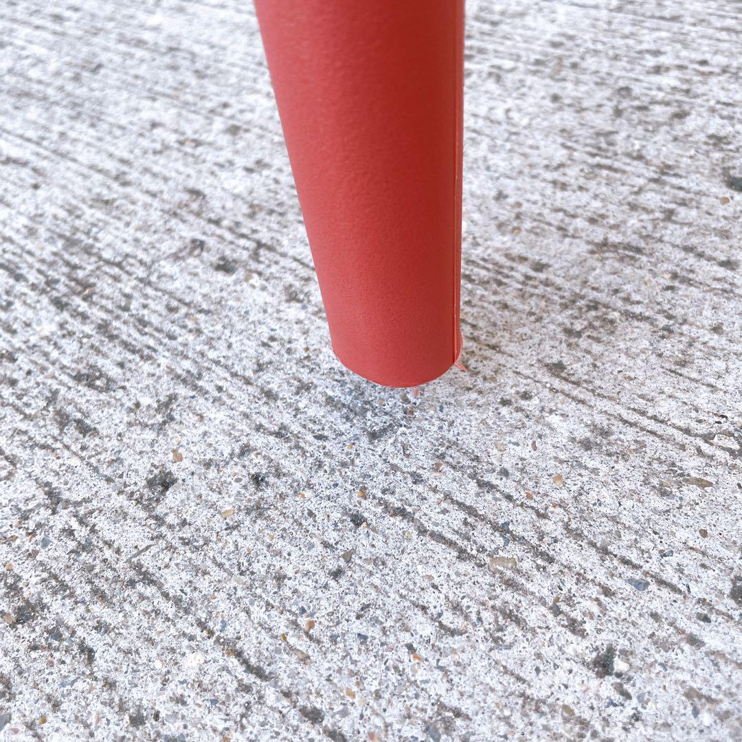 訳あり未使用品】CHERRY エルパソ ダイニングチェア レッド 2脚セット