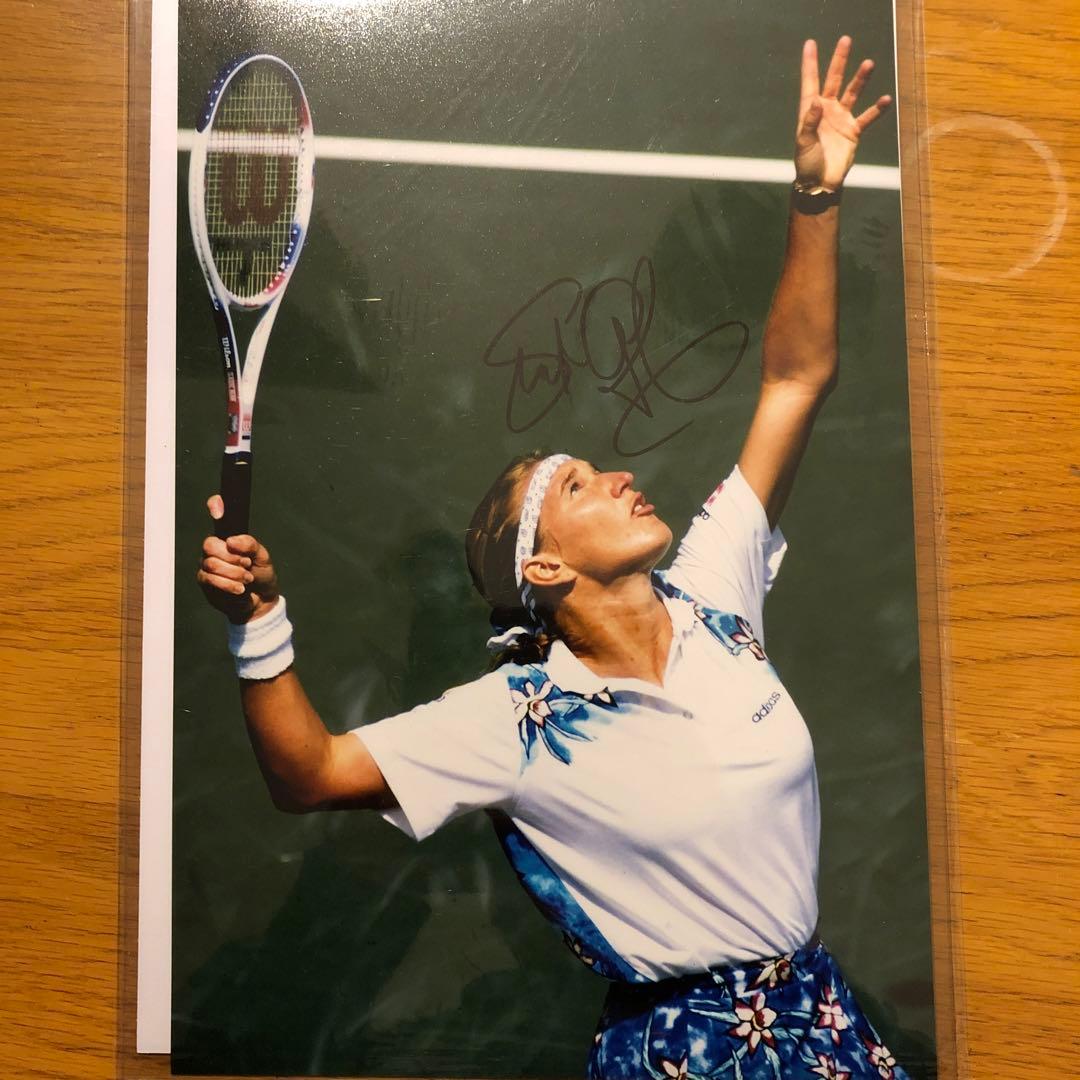 ムロ様専用】シュテフィ・グラフ 直筆サイン入りPhoto - メルカリ