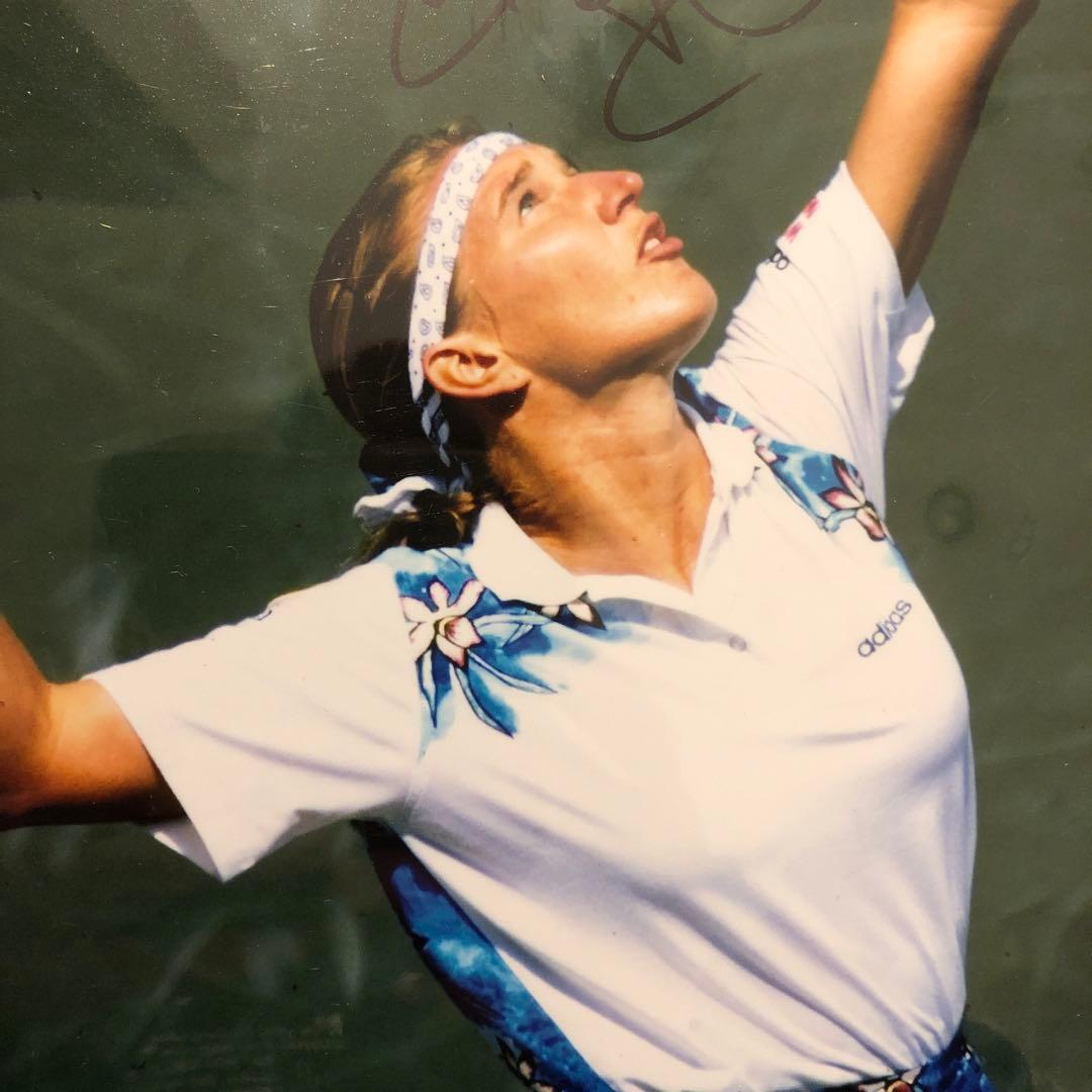 ムロ様専用】シュテフィ・グラフ 直筆サイン入りPhoto - メルカリ