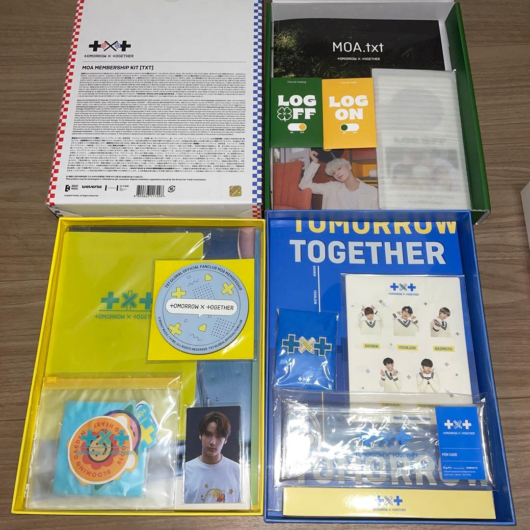 TXT FCキット 1期 2期 3期 4期 トレカ メンシ KIT - メルカリ