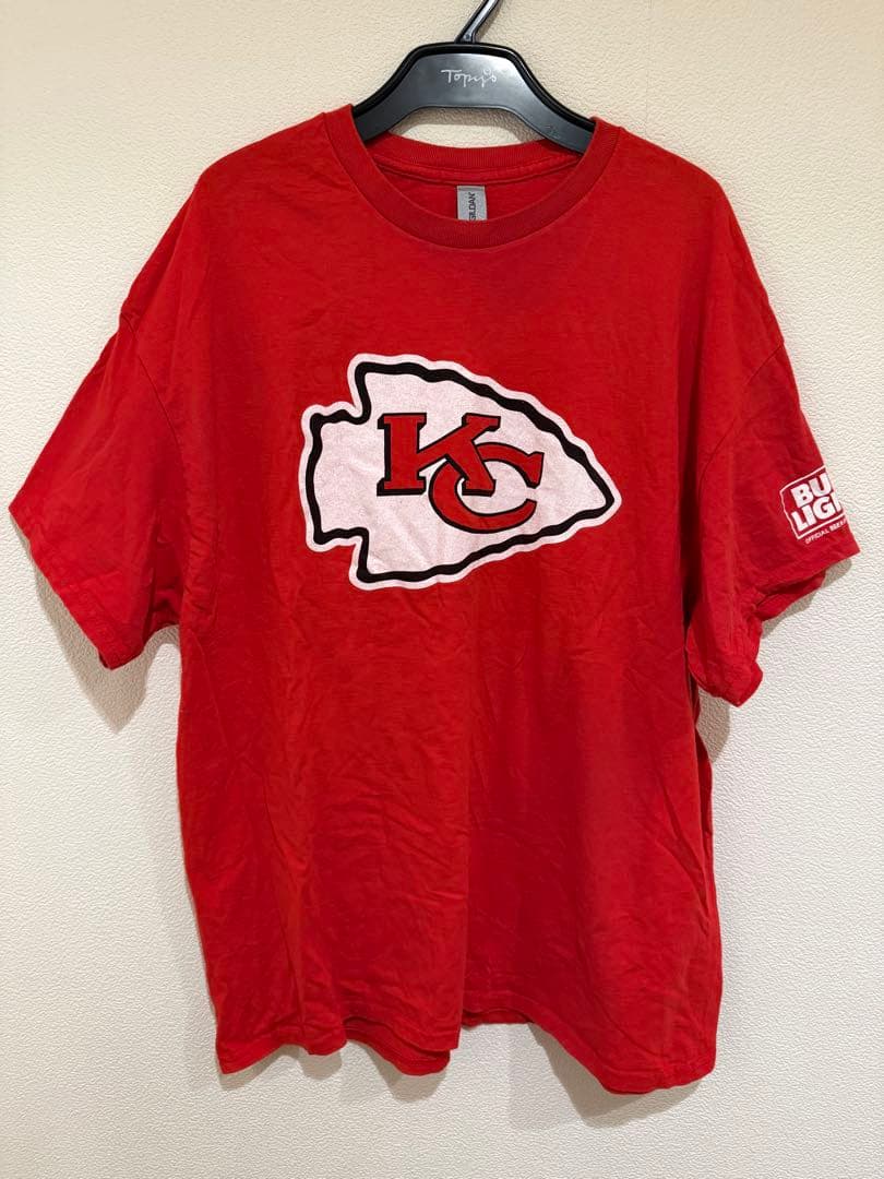 NFL Kansas City Chiefs Tシャツ XL KCロゴ - メルカリ