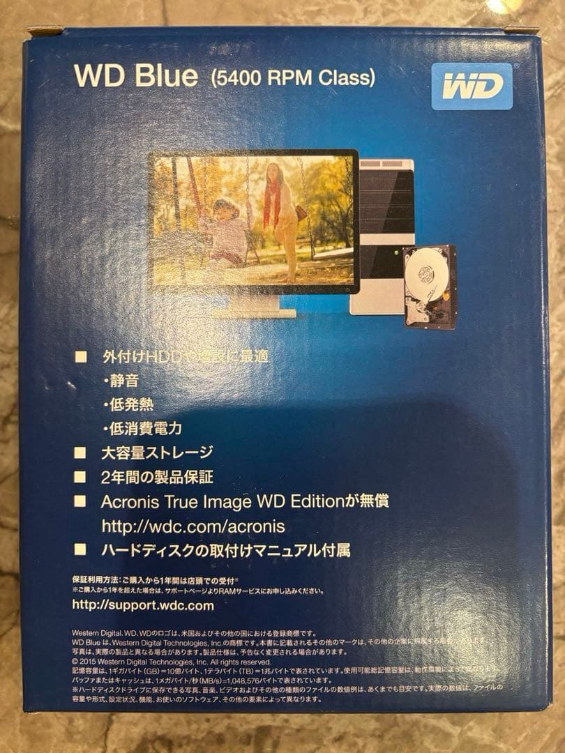 サカキチ様専用 2個おまとめWestern Digital WD40EZRZ - メルカリ