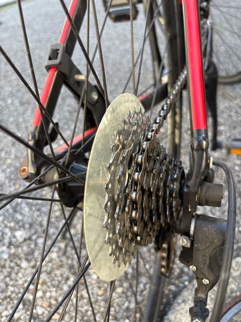 GIANT DEFY 1 ロードバイク 赤黒引取りのみ - メルカリ