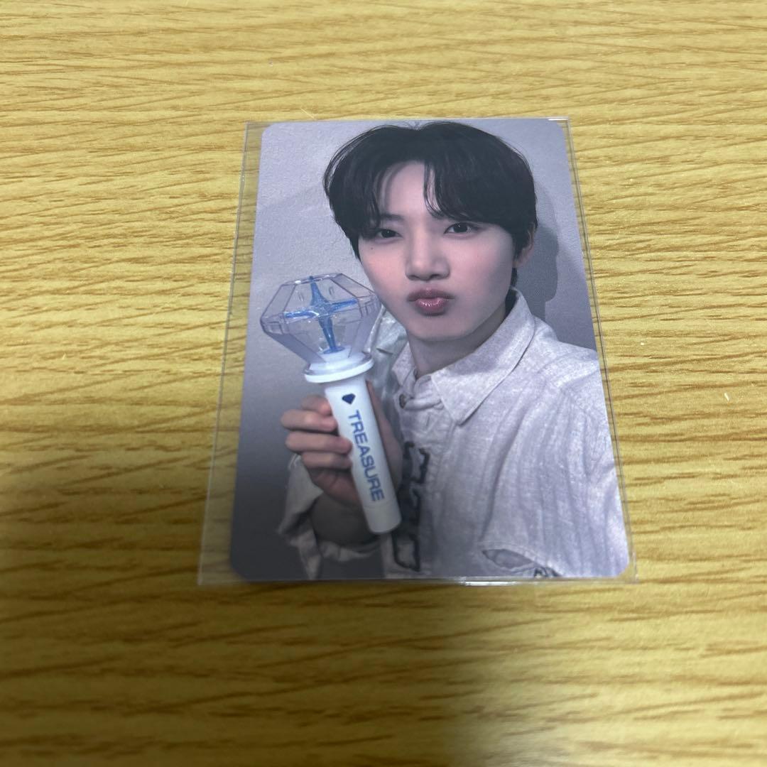TREASURE ジュンギュ ペンライト オフライン特典 トレカ - メルカリ