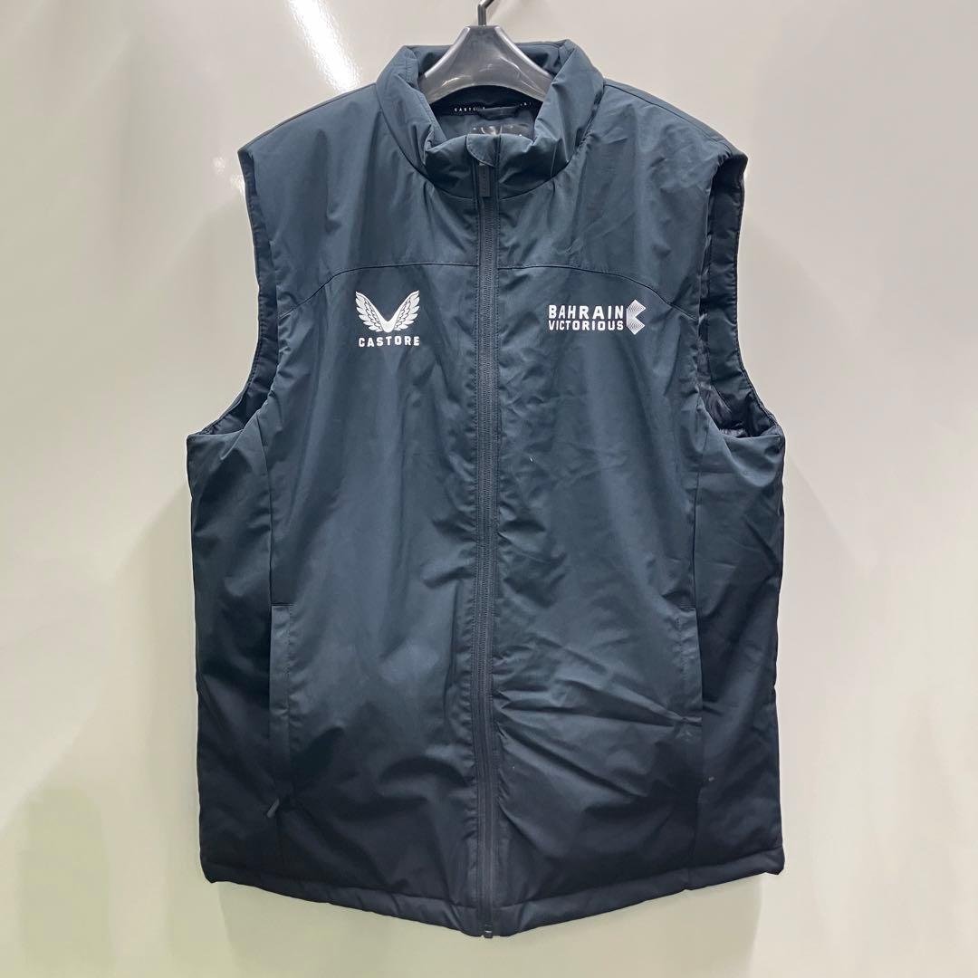 選手支給品 バーレーンヴィクトリアス ライトダウンベスト 非売品