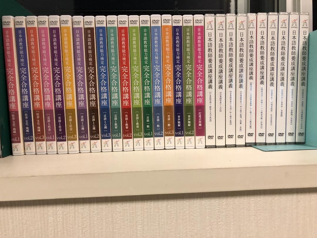ヒューマンアカデミーDVD日本語教育能力検定 完全合格講座+日本語教師養成