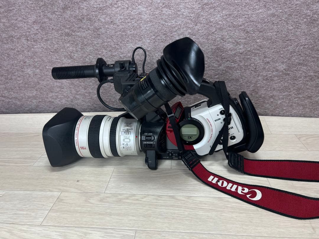 Canon XL1 デジタルビデオカメラ3CCDミニDV動作未確認ジャンク Canon XL1 DM-XL1A Professional 3CCD Mini DV Digital Video