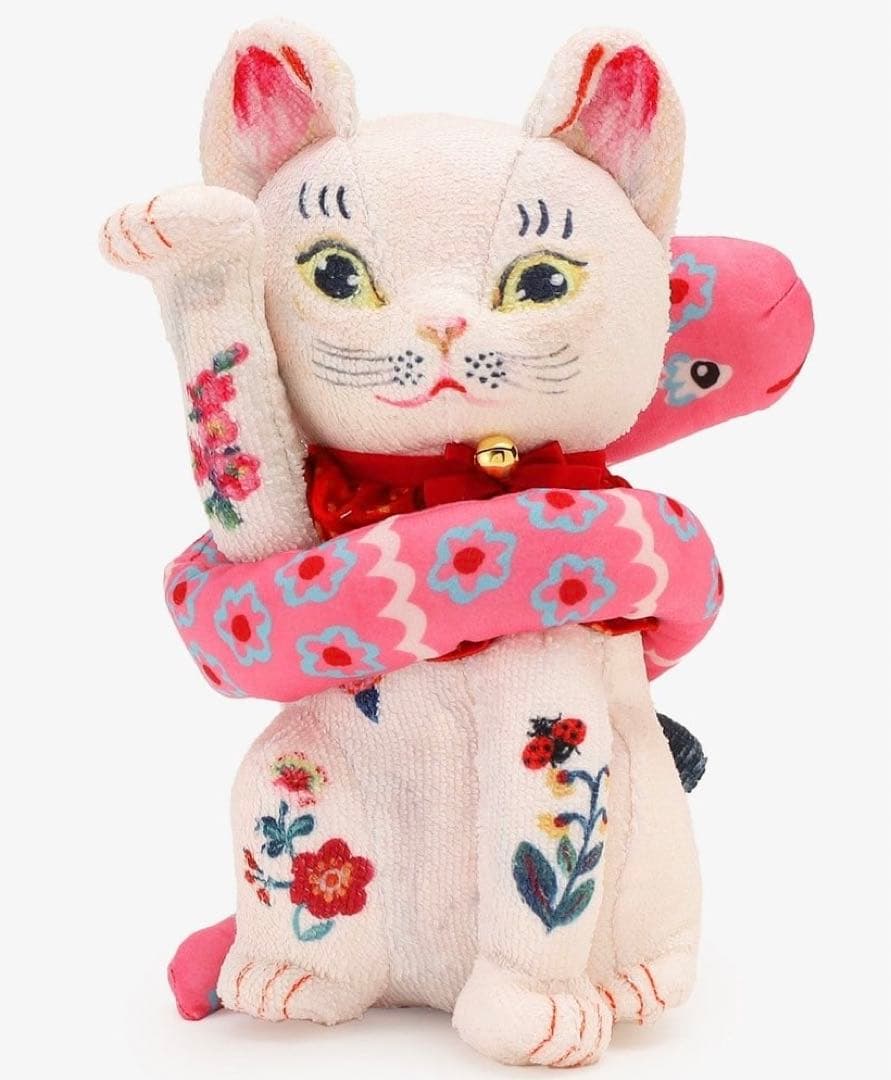 新品 アフタヌーンティー ナタリーレテ 招き猫 干支 ヘビ 巳年