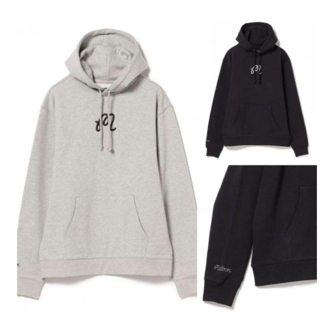BEAMS GOLF✖️Malbon グレー パーカー Lサイズ - メルカリ