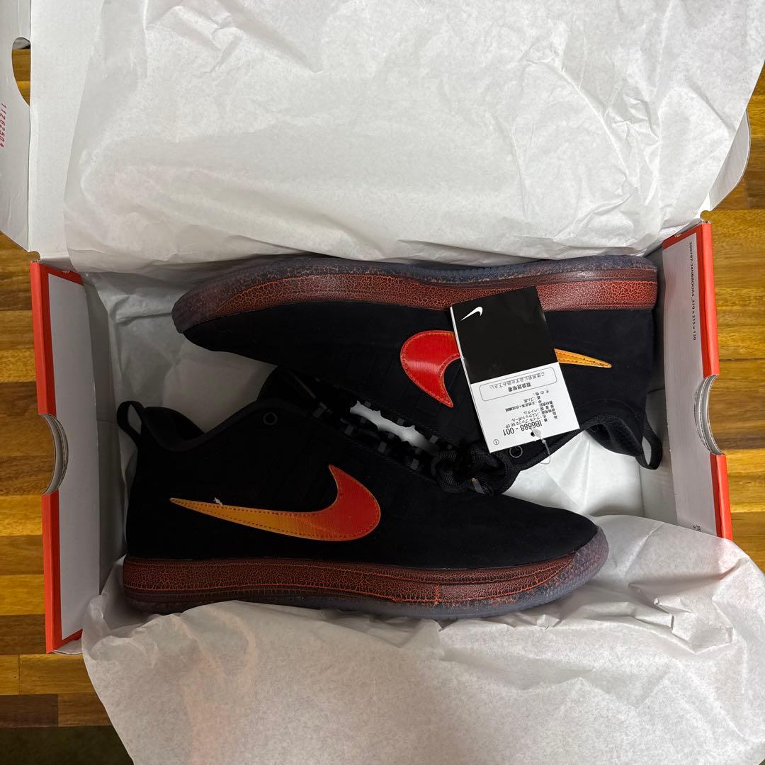 Nike バスケットボールシューズ 黒/オレンジ　book2 29cm NIKE（ナイキ） バスケットボールシューズ ブック 2 