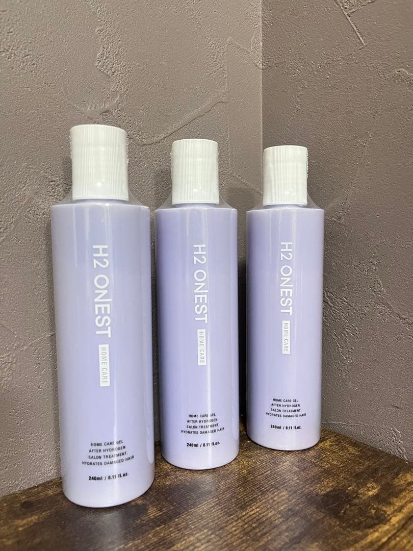 MK★※新品未使用※H2O NEST トリートメント3本セット 水素トリートメント H2 ONEST ホームケア セット (セット内容