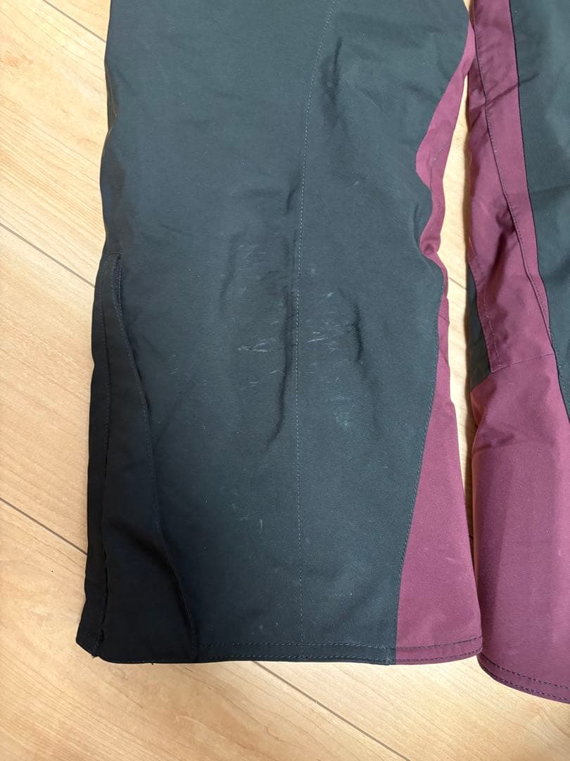 Mizuno ミズノ スキーウェア パンツのみ L 黒 ワインレッド - メルカリ