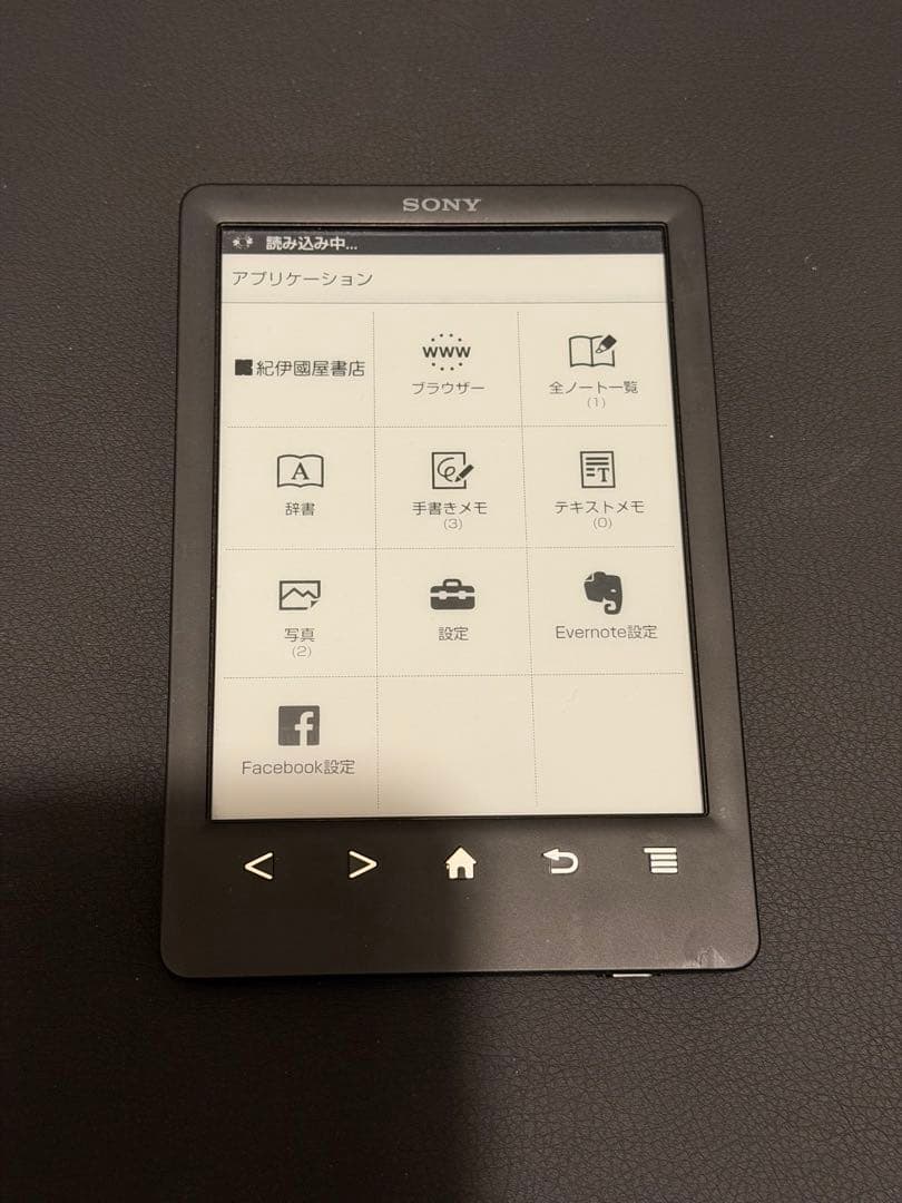 SONY 電子書籍リーダー PRS-T3S 取扱説明書付き - メルカリ