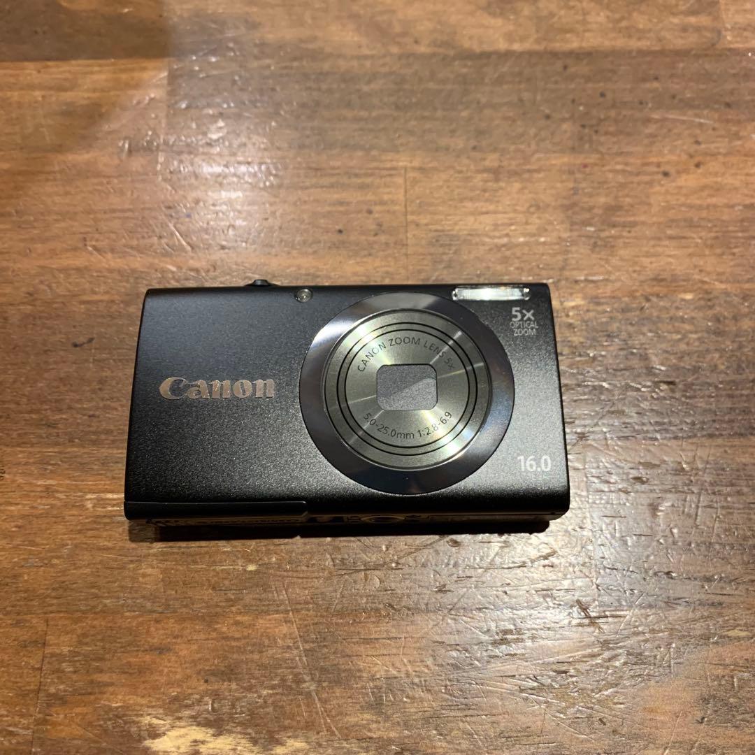 美品】Canon PowerShot A2300IS ブラック 動作品 - メルカリ