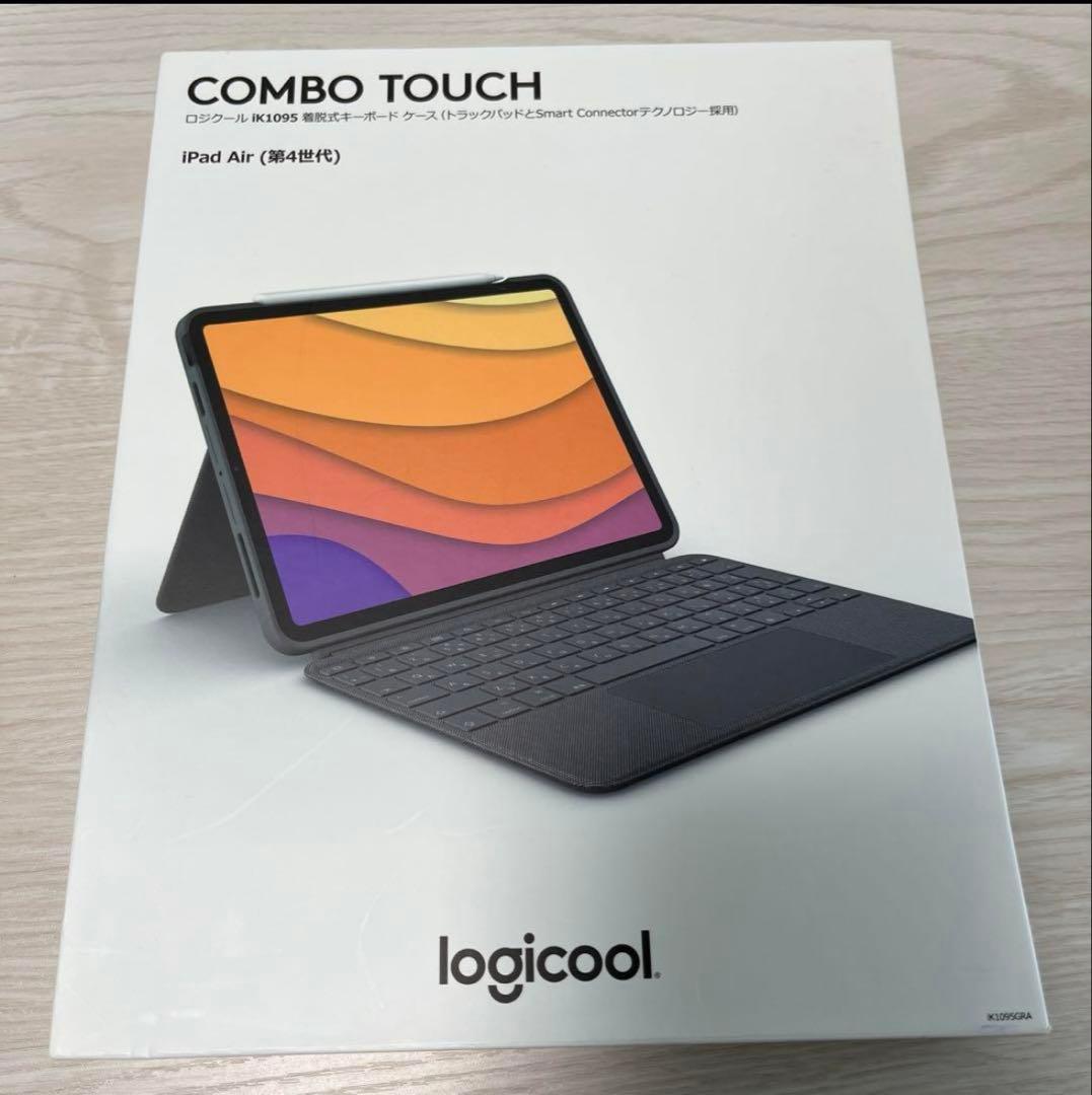 iPad10.9インチ用　Logicool コンボタッチ iK1095GRA Amazon.co.jp: ロジクール Logicool iPad Air 10.9インチ 第5世代 第4