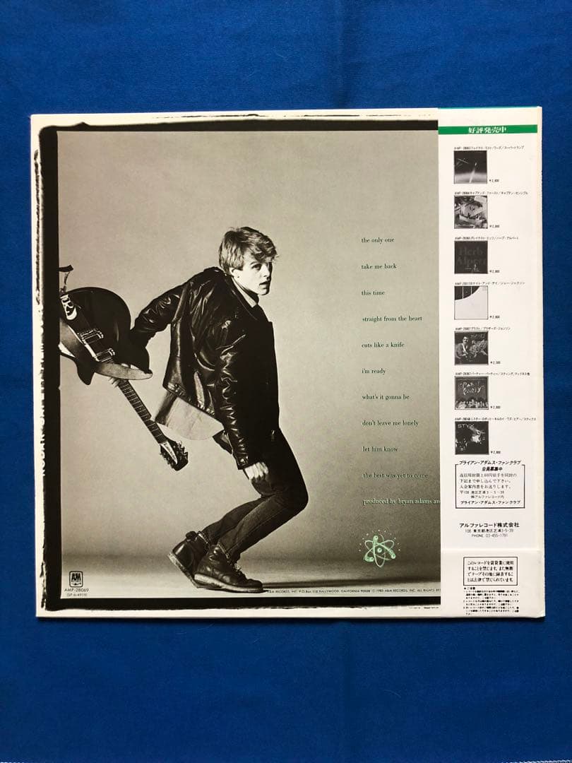 LP♢ブライアン・アダムス♢ AMP-28069♢帯付うg4960w43 - メルカリ