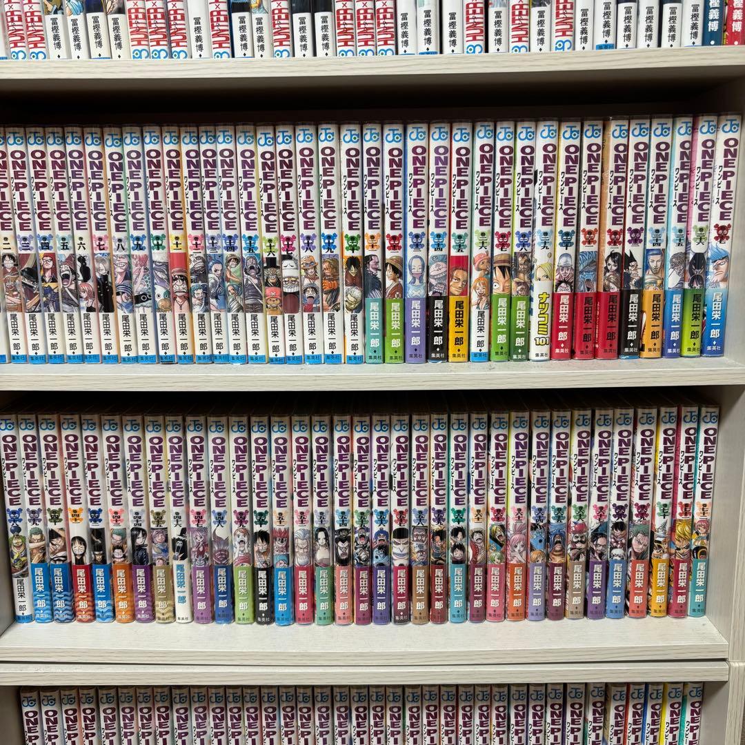 ほぼ初版、帯付き」 ワンピース 全巻 映画特典 付き - メルカリ