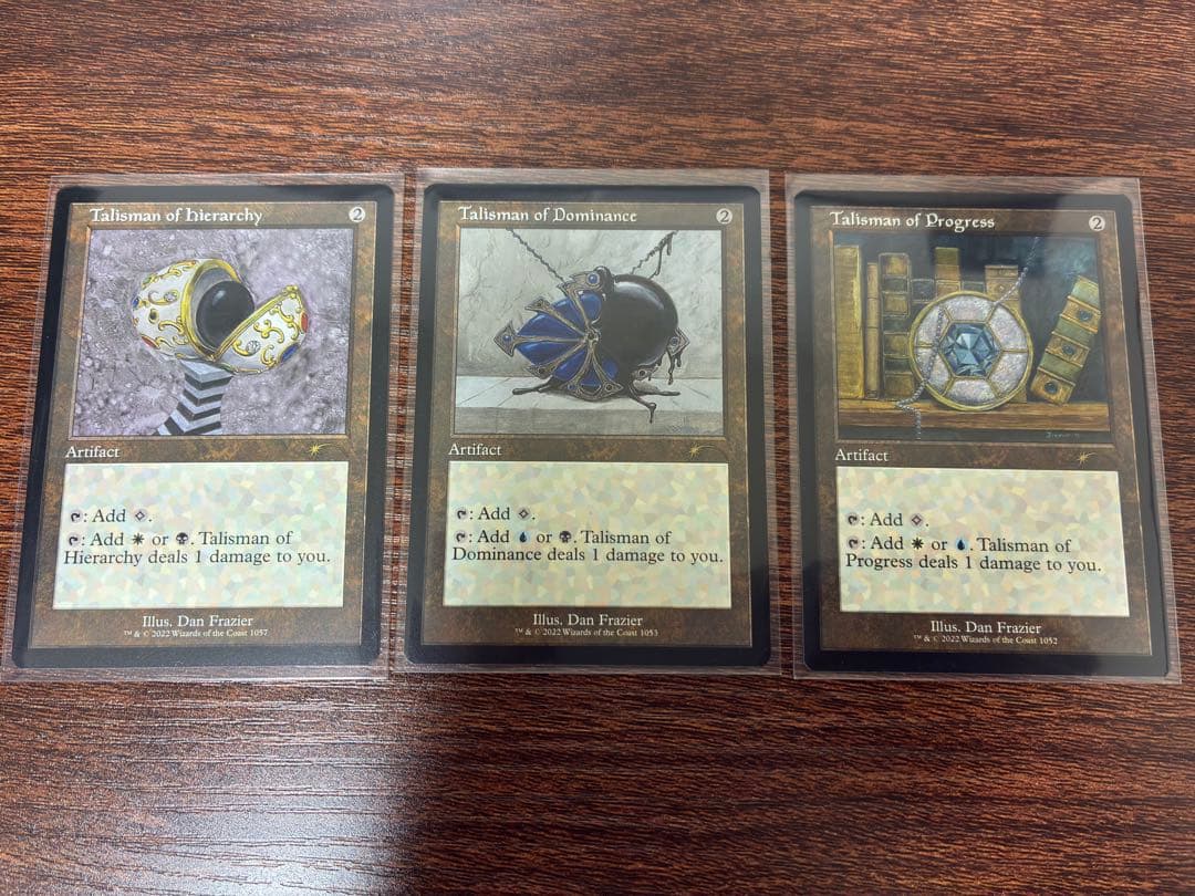 MTG SLD タリスマン 3枚セット Amazon.co.jp: マジックザギャザリング M3C JP 0313 発展のタリスマン