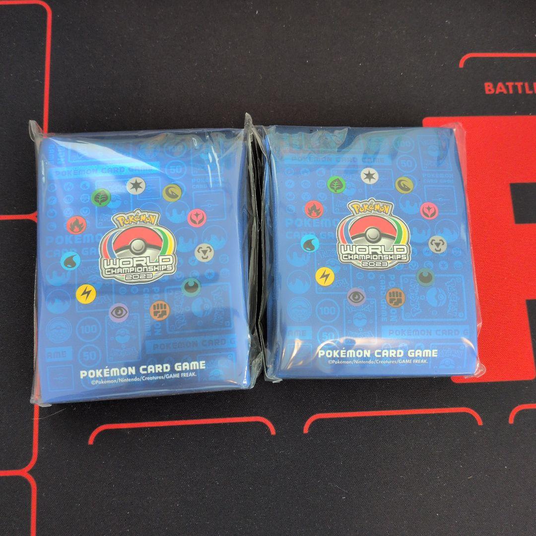 デッキシールド wcs2023 プレミアム2個セット ポケモン 限定 スリーブ