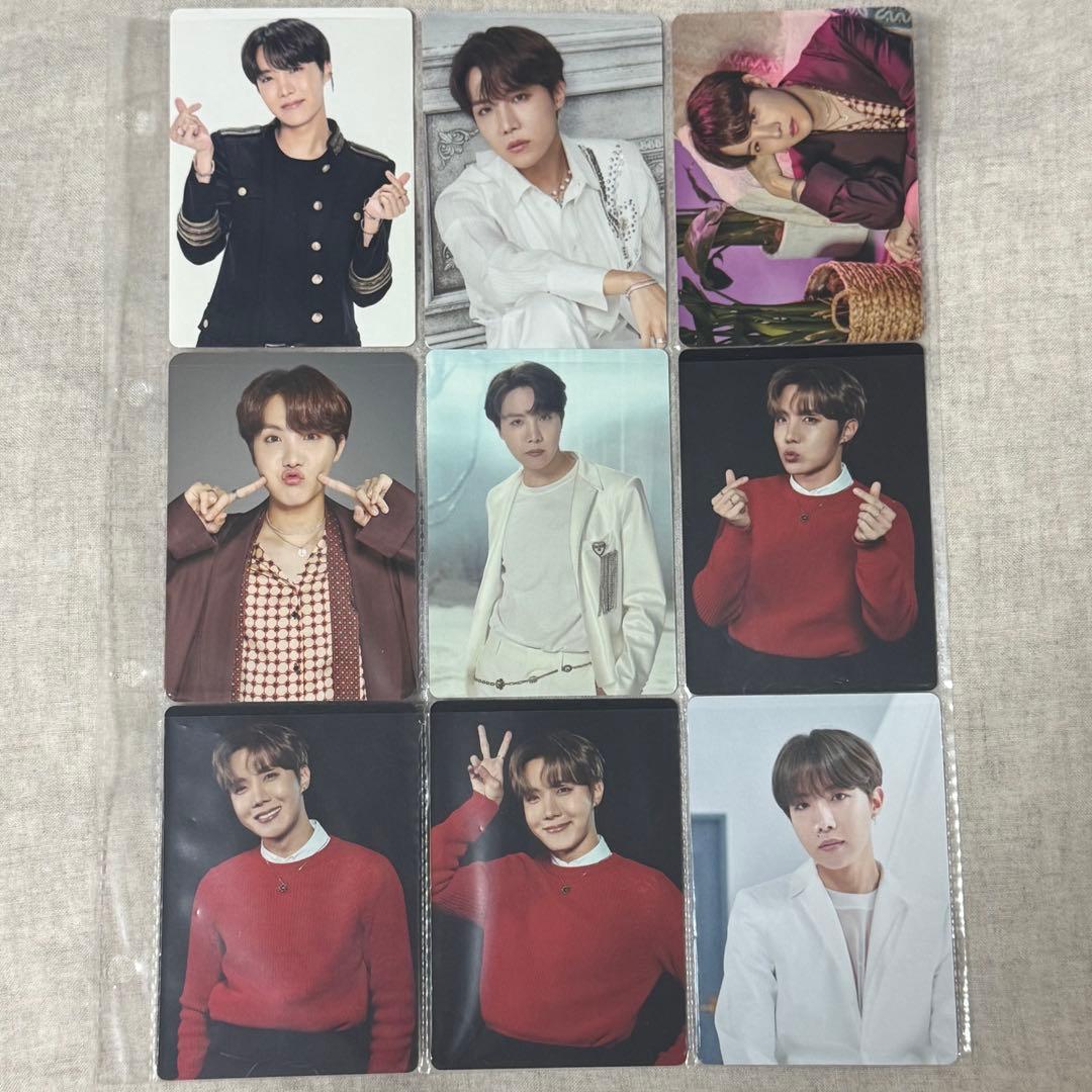 BTS J-HOPE ホソク 公式 ミニフォトカード 9枚 セット - メルカリ