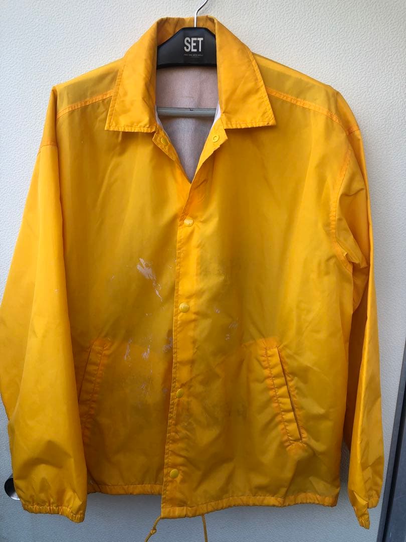 激レア POPEYE フィッシングジャケット イエロー 難あり - メルカリ