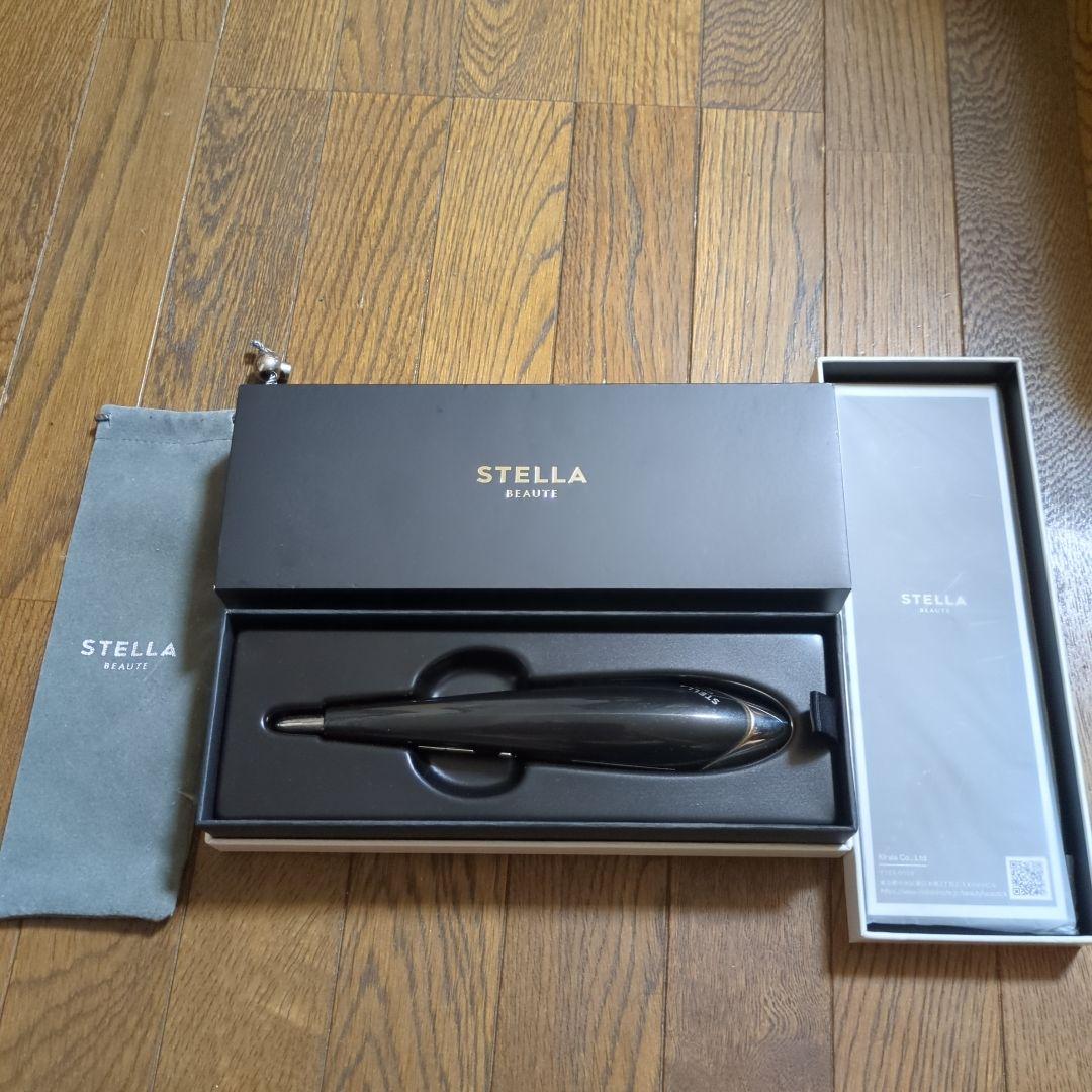 STELLA BEAUTE 美顔器 ブラック 石井美保さんおすすめ美顔器「ステラボーテ レーザー & EMSリフト