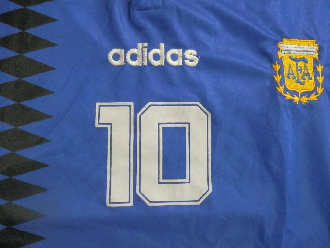 NEW】【マラドーナ】【アメリカW杯着用】アルゼンチン代表(1994