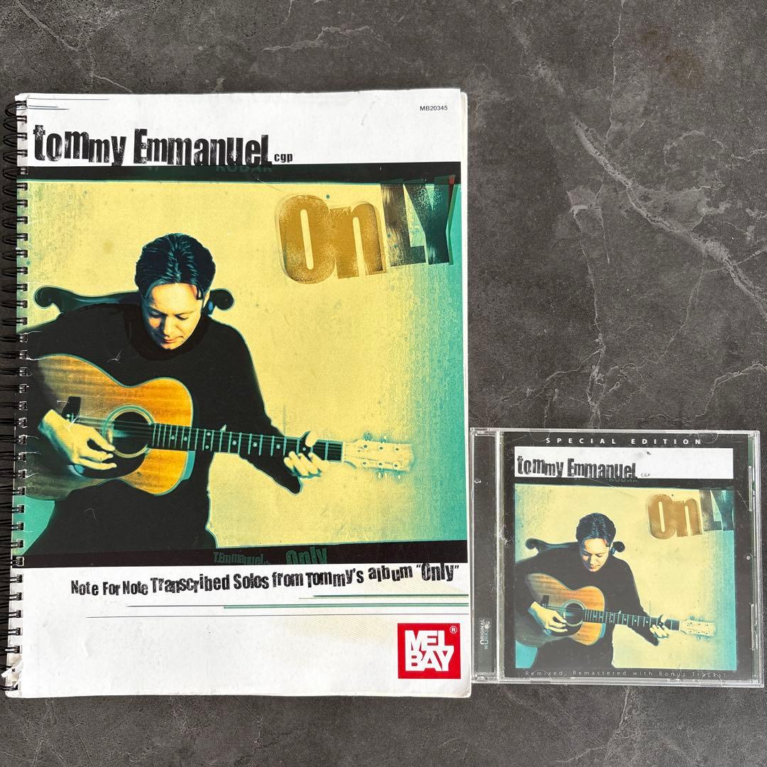  Emmanuel Only 楽譜とCDのセット TOMMY EMMANUEL/ONLY: 書籍・楽譜・CD｜三木楽器公式通販サイト