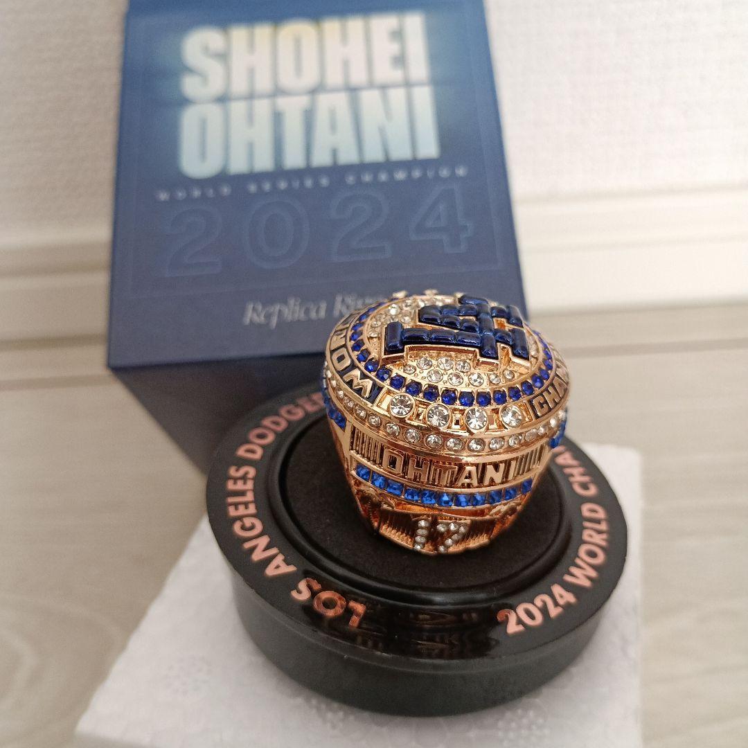ドジャース MLB ワールドシリーズ チャンピオン トロフィー リング