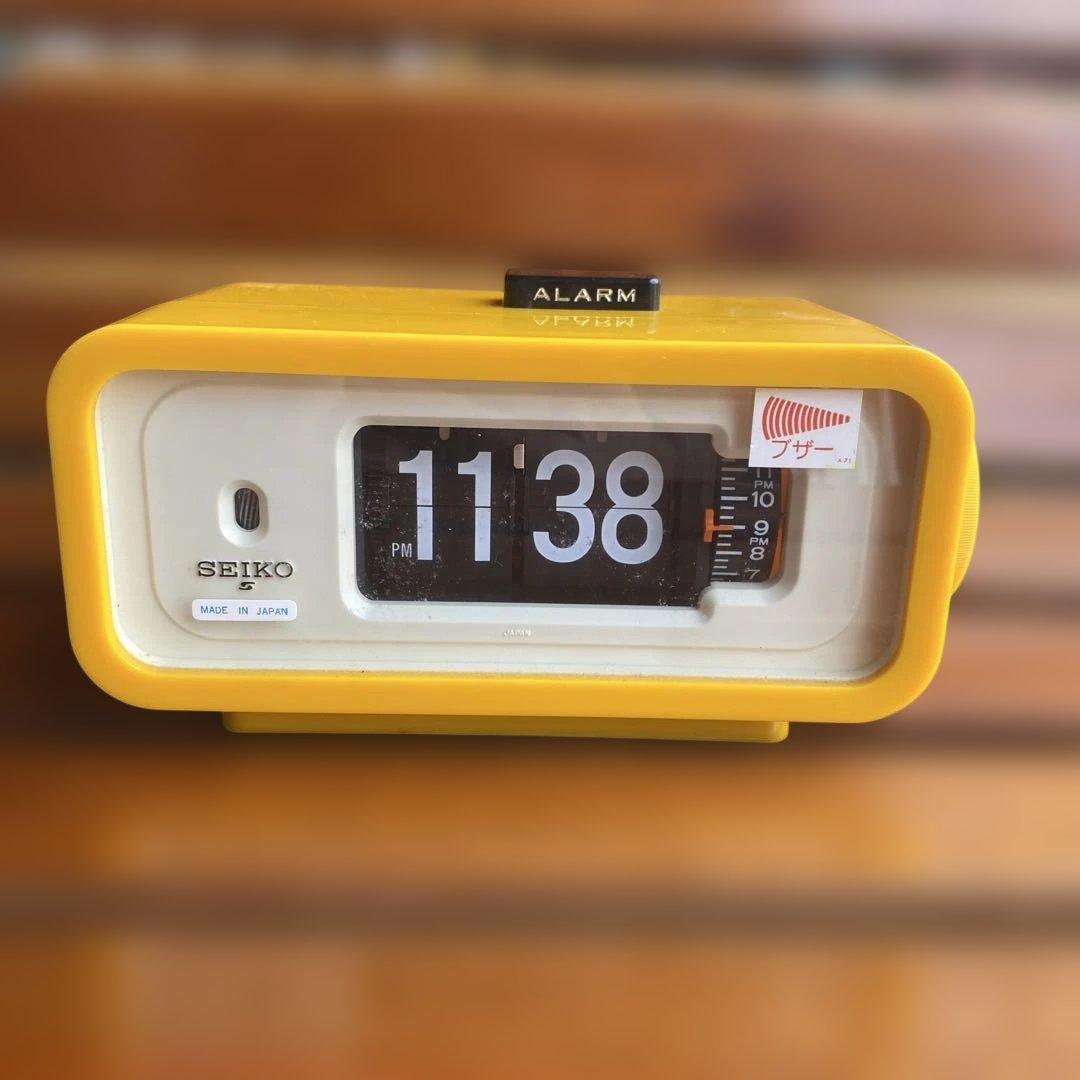 セイコー(SEIKO) デジタル時計 DP666T (パタパタ時計) 置き時計 SEIKO パタパタクロック DP666T 昭和40年代後半〜50年代前半 難有