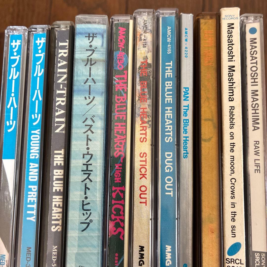 THE BLUE HEARTS 全アルバムセット マーシーソロ3枚 - メルカリ