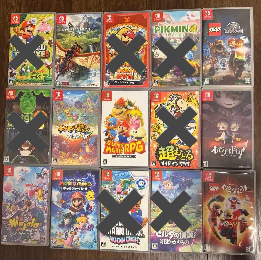 Nintendo Switch ゲームソフトセット - メルカリ