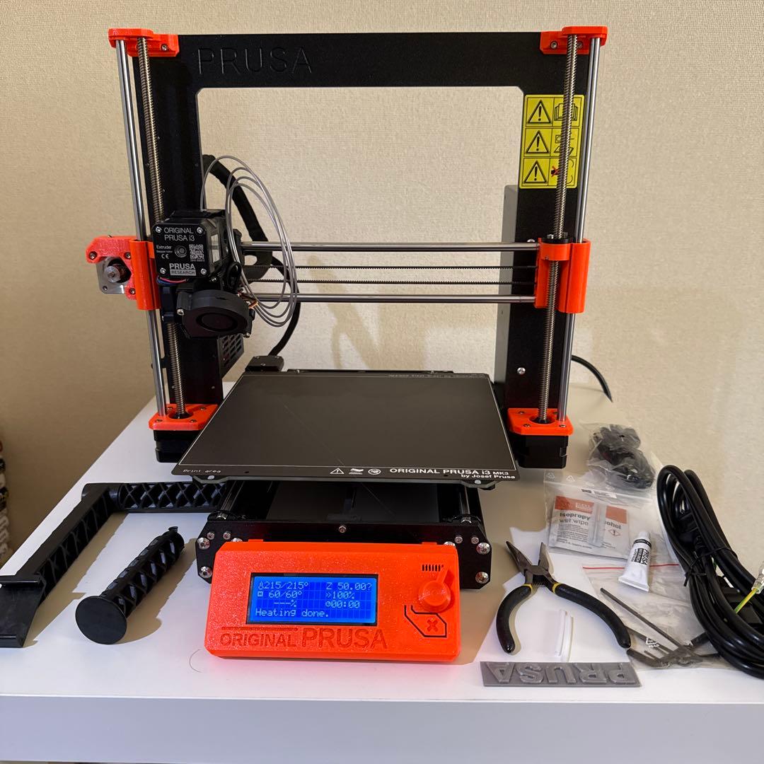 さとり 3Dプリンタ PRUSA i3 MK3S オリジナル　日本正規品 Amazon | 【日本正規品】ORIGINAL PRUSA i3 MK3S+ 組み立て済 3D