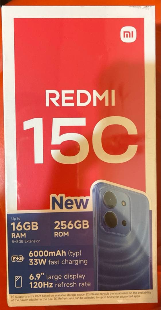 Redmi 15C New 16GB RAM 256GB ROM ブラック - メルカリ