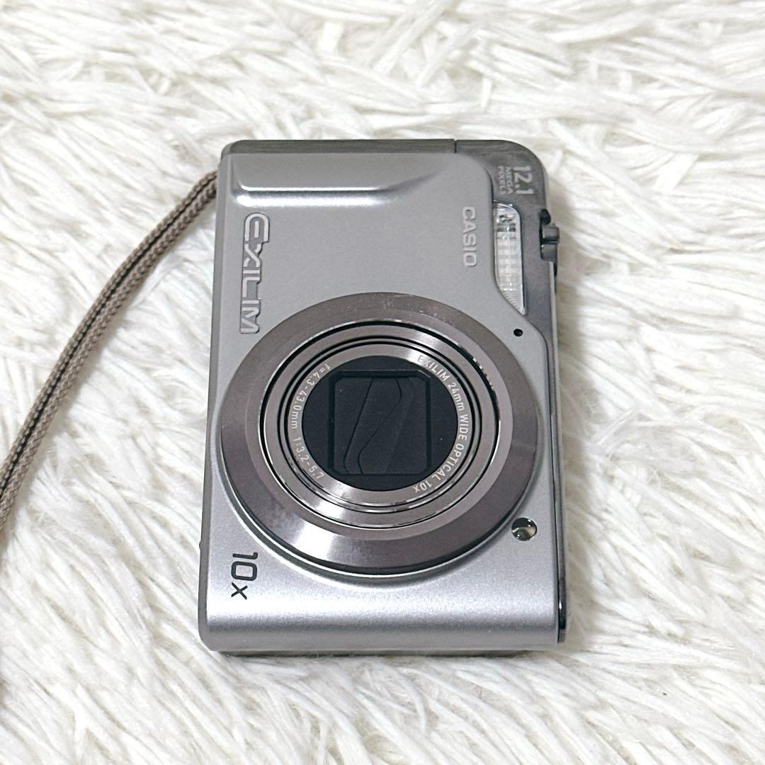 極美品】CASIO EXILIM EX-H10 カシオ シルバー デジカメ - メルカリ
