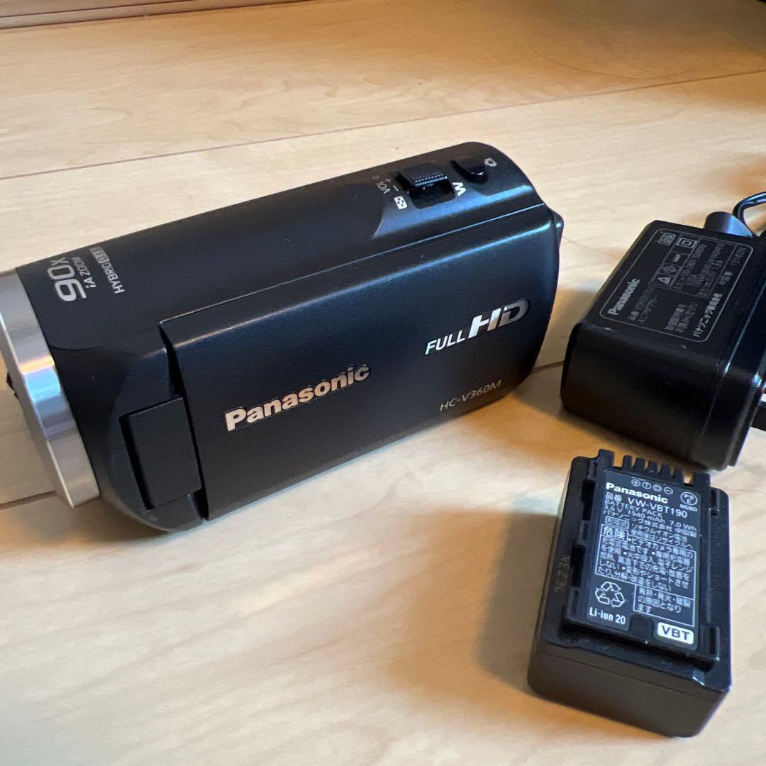 パナソニック　ビデオカメラ　HC-V360M 概要 デジタルハイビジョンビデオカメラ HC-V360M | デジタルビデオ