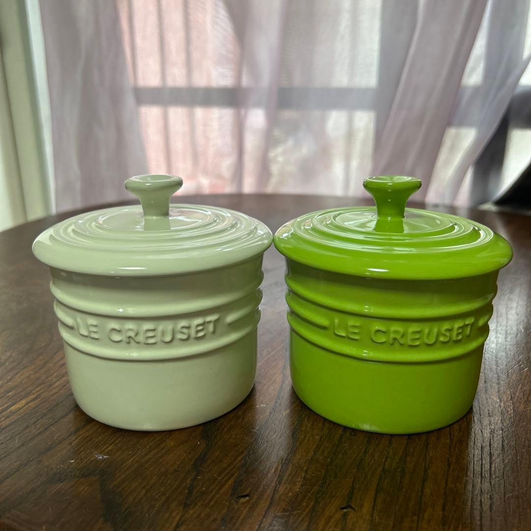 ルクルーゼ ゴムパッキン付き キャニスター2個セット - メルカリ