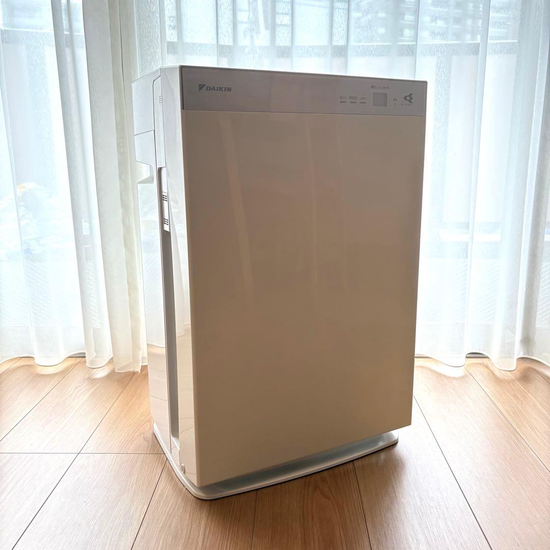 ダイキン MCK70VY-W 加湿空気清浄機 説明書付き 美品】 DAIKIN ダイキン 加湿ストリーマ 空気清浄機 加湿器 MCK70UKS-W
