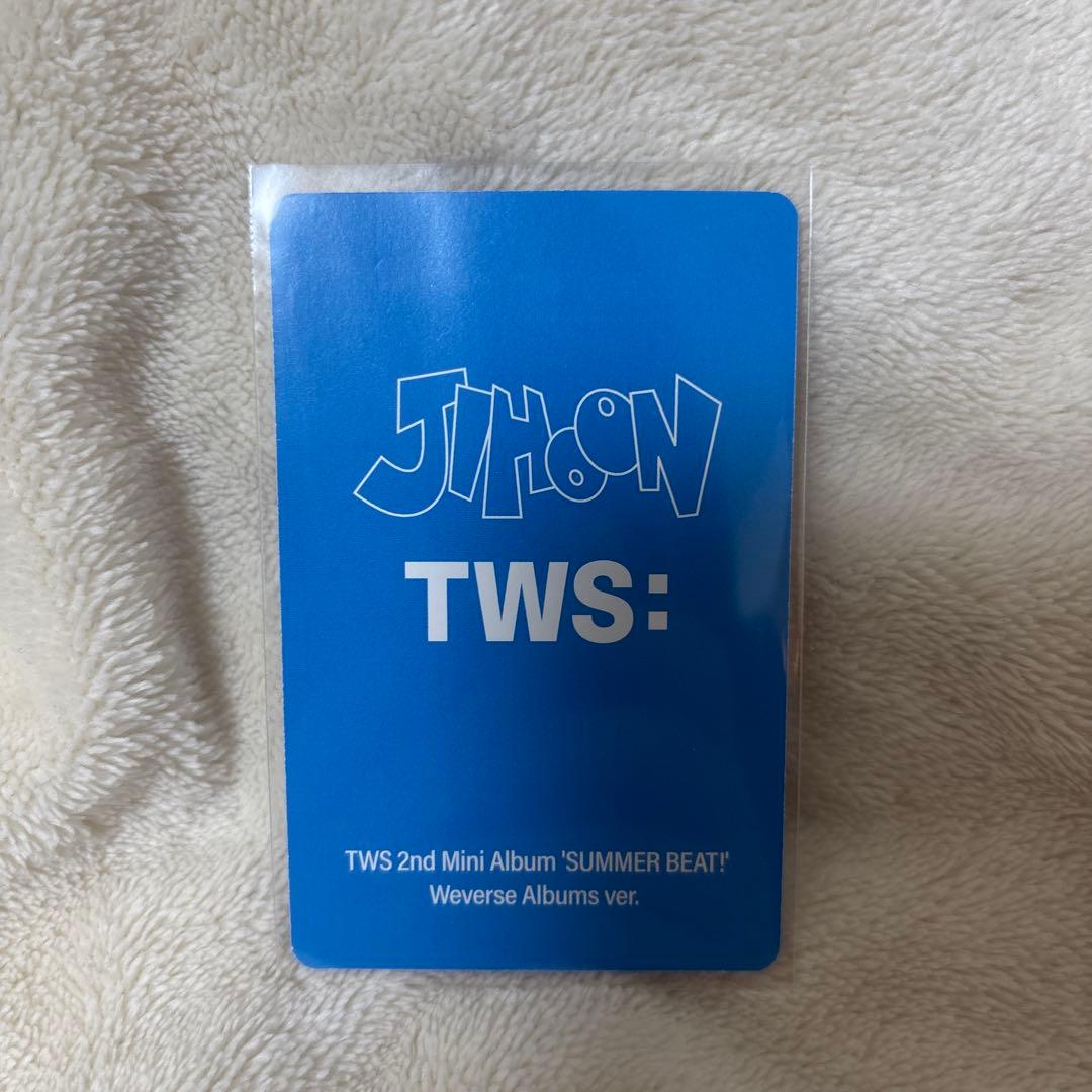 TWS summer beat トレカ weverse albums ジフン - メルカリ