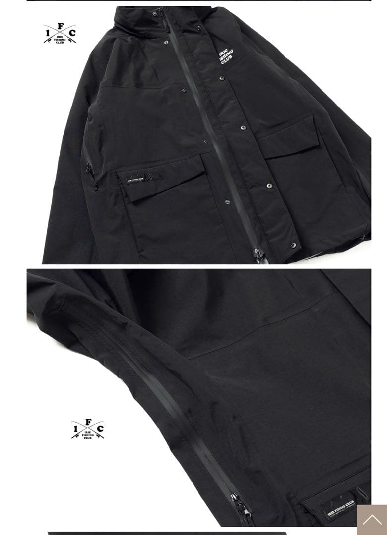 アイリーフィッシングクラブ3LAYER シェル フィッシング ジャケット