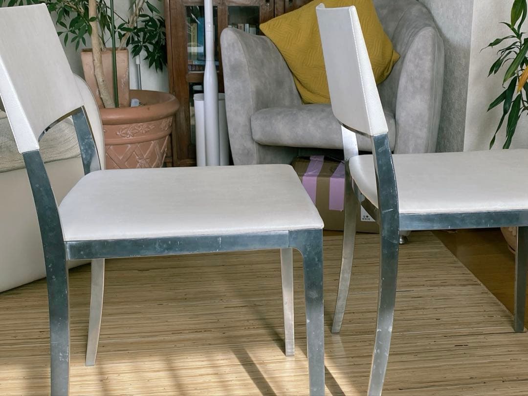 ダイニングチェア 2脚 イタリア ウルトラモダン Accademiaデザイン