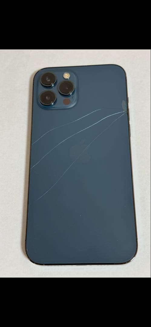 iPhone 12 Pro Max 128GB【動作良好・画面傷なし・背面割れ】 - メルカリ