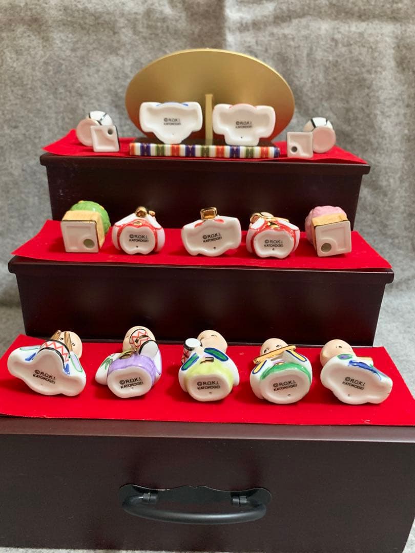 キューピー雛人形 三段飾り 加藤工芸 ローズ・オニール 美品 - メルカリ