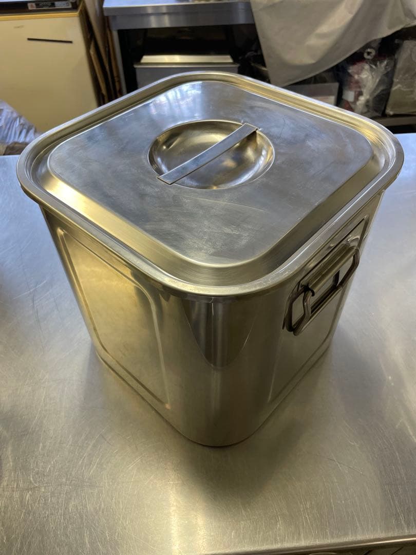 三宝産業 YUKIWA DEEP KITCHEN POT 35ℓ 蓋取手つき