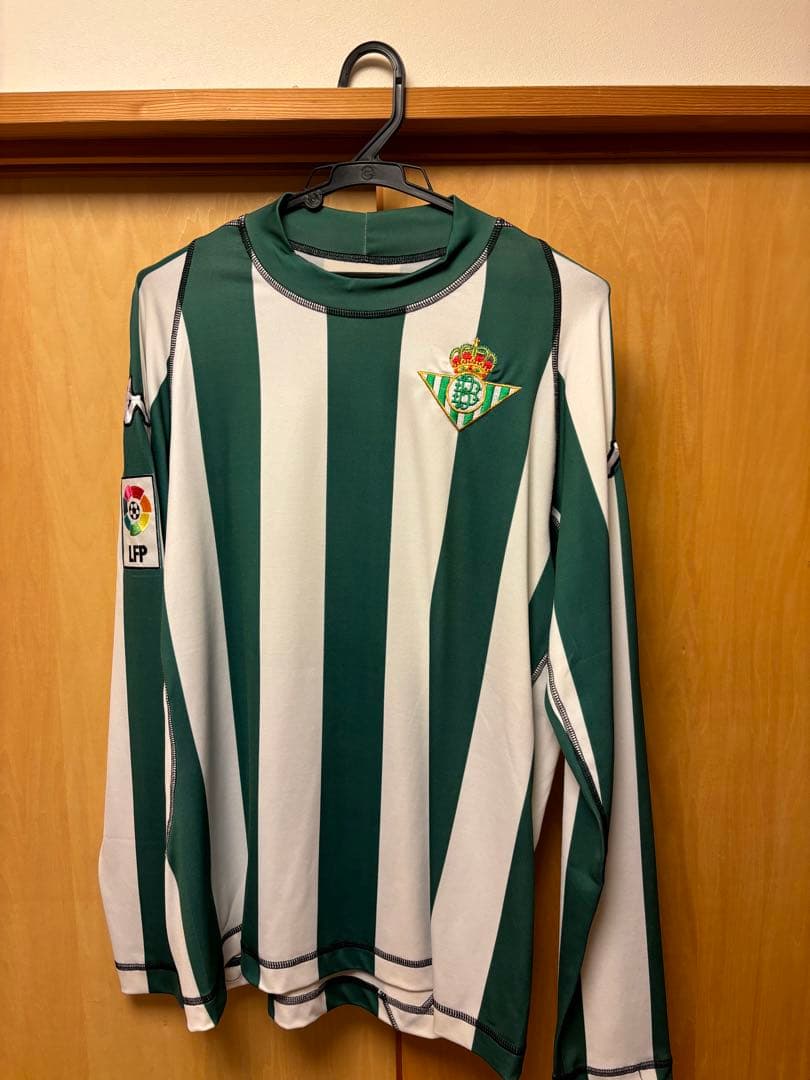 レアルベティス長袖ユニフォーム(スペイン リーガ)kappa Kappa レアルベティス 03/04 ユニフォーム ホーム 長袖