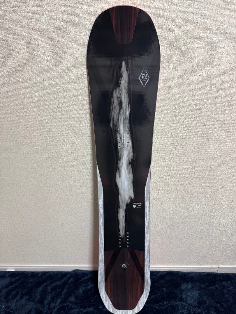ZUMA Premium PS1 Carbon スノーボード アピアスキースノボシーズンレンタル / 一般スノーボードセット ZUMA