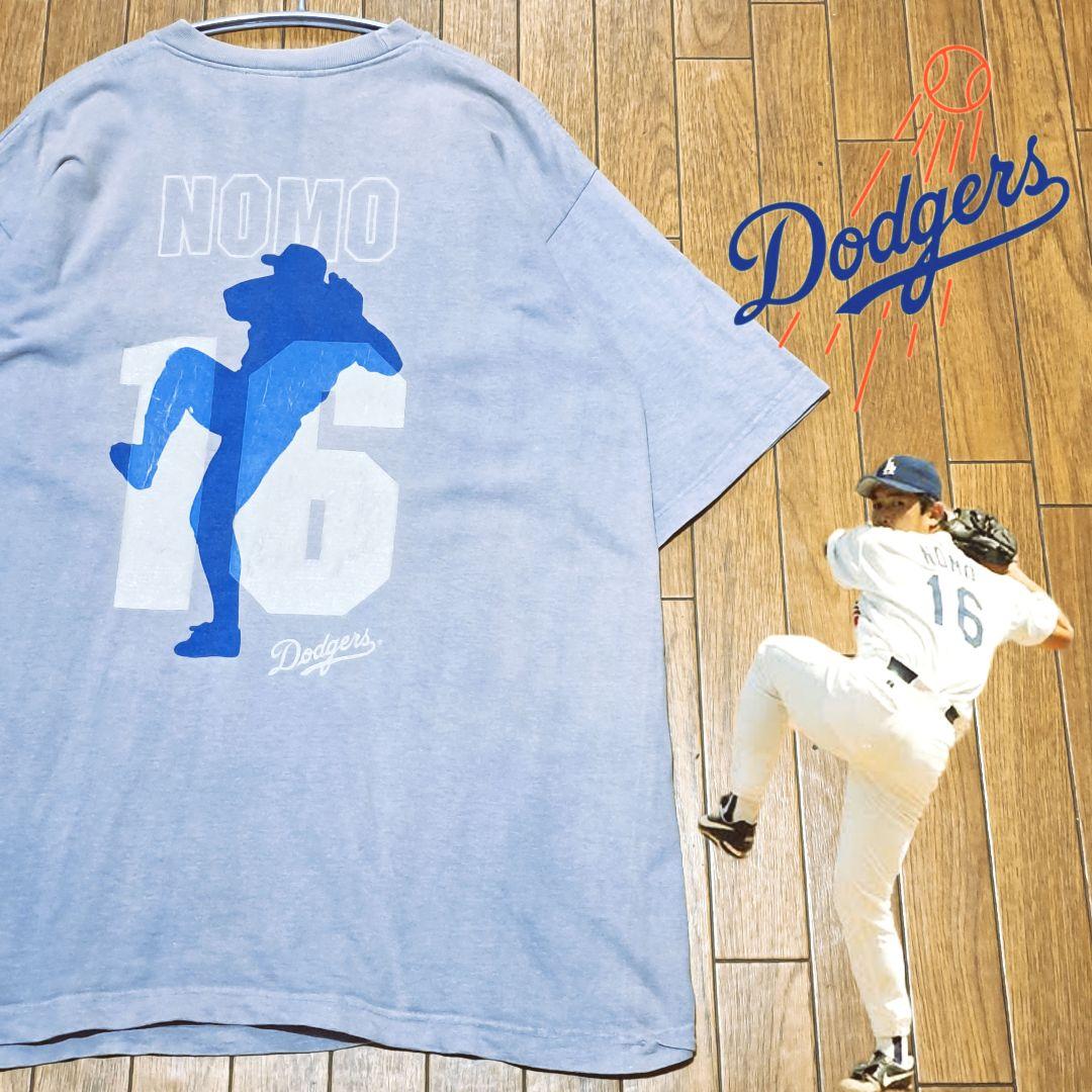 ロサンゼルス・ドジャース トルネードTシャツ - 90's 野茂英雄