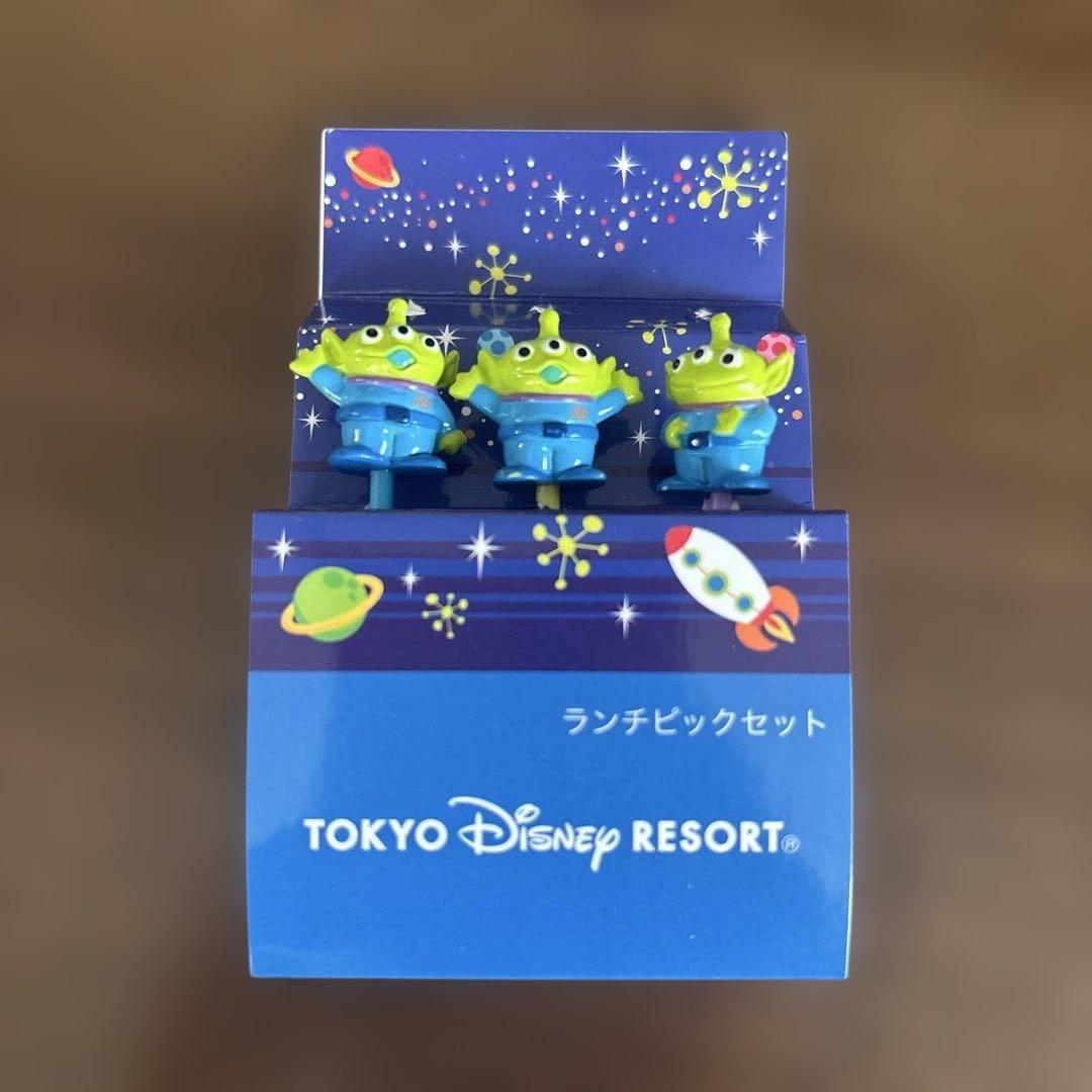 ディズニー トイストーリー ランチピックセット リトルグリーンメン3本