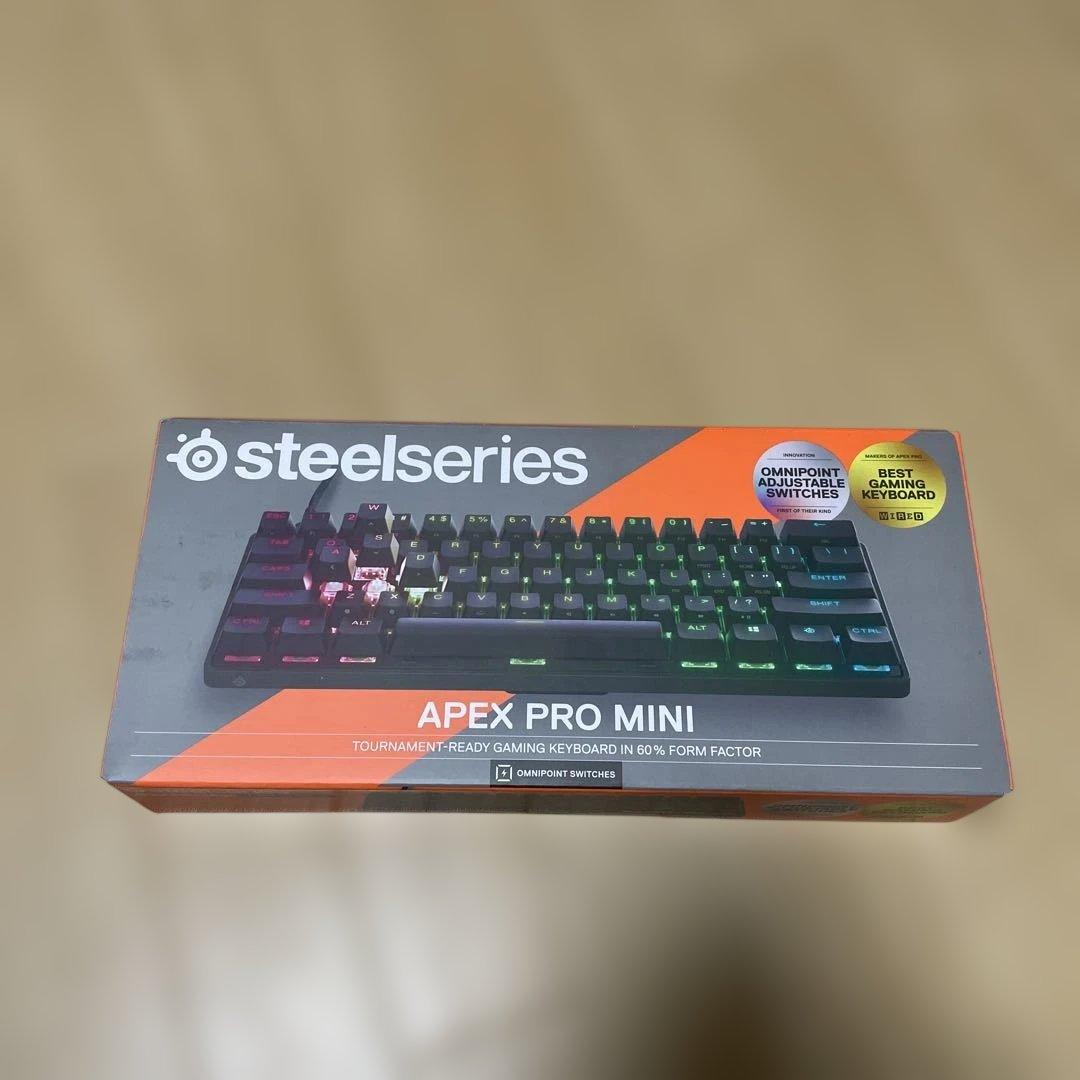 APEX Pro mini キーボード Amazon.co.jp: SteelSeries ラピッドトリガー 搭載 ゲーミング