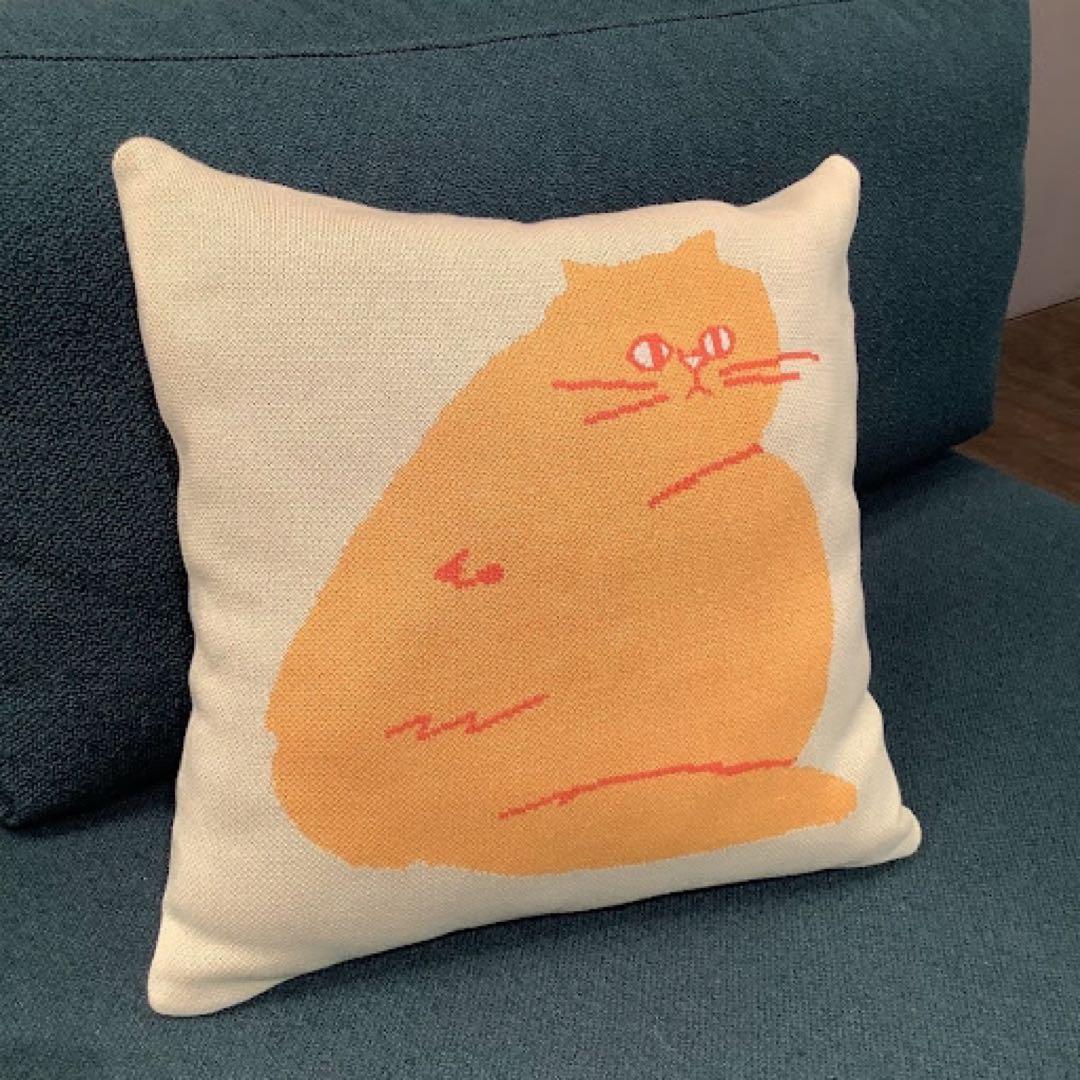 unico クッションカバー 猫 ペディ - メルカリ